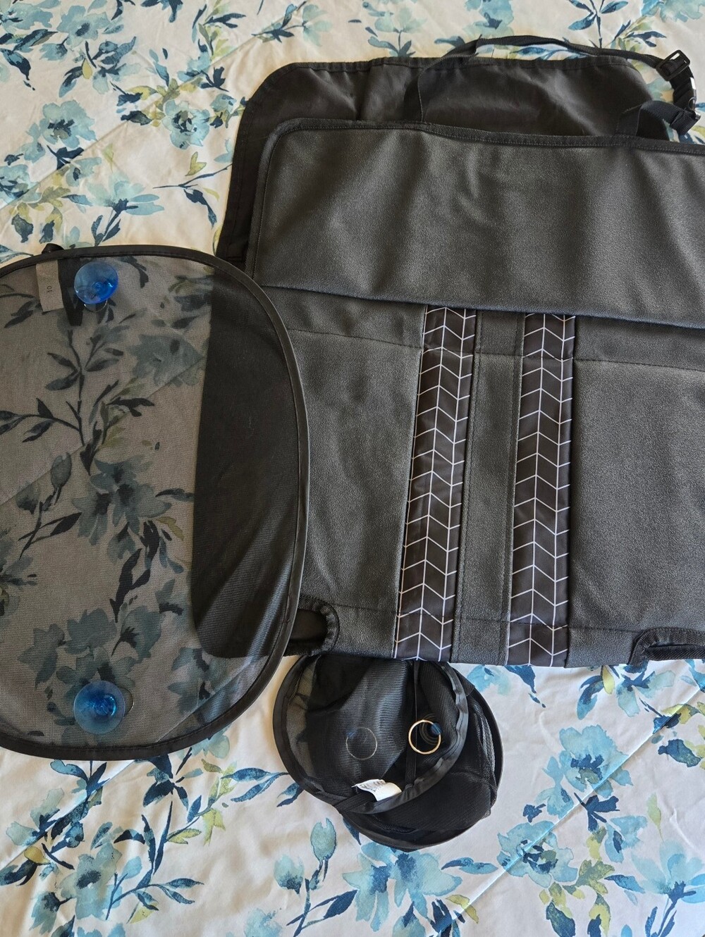 Car Seat Protector And Window Sunshade Set